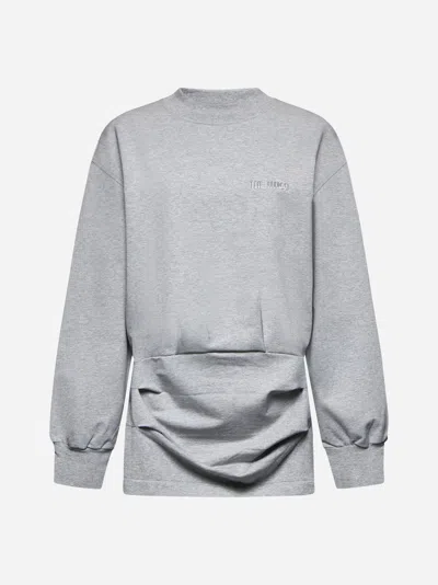 ATTICO COTTON MINI DRESS