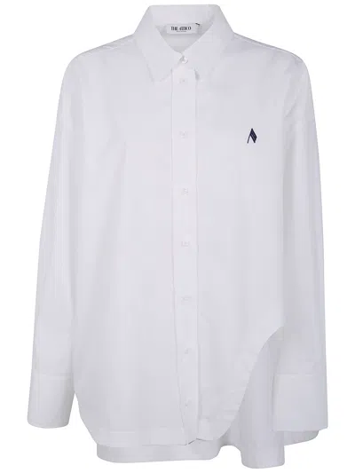 Attico Cotton Popeline Shirt In White