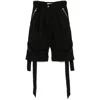 Attico Wide Bermuda Shorts
