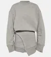 Attico Ivory Fleece In Grey