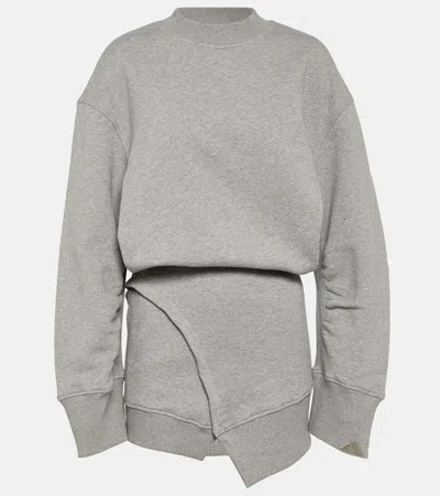 ATTICO COTTON SWEATER DRESS