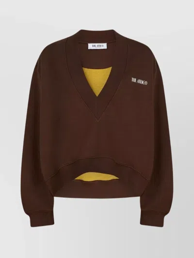 ATTICO COTTON SWEATSHIRT LOGO 251WCF00010JJF007A R ATTIC 204