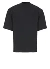 Attico Cotton T-shirt In Black