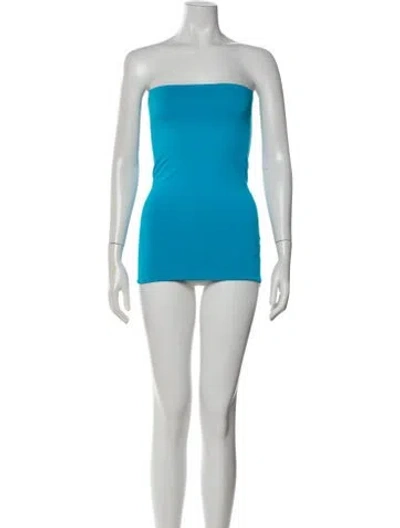 Pre-owned Attico Cover-up In Blue