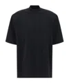 Attico T-shirt Black In Black