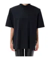 Attico T-shirt Black In Black