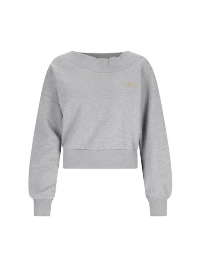 Attico Crewneck Sweatshirt - Grey