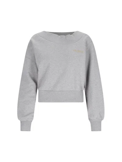 ATTICO CREWNECK SWEATSHIRT