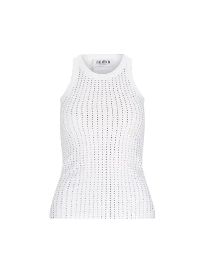 ATTICO CRYSTAL TANK TOP