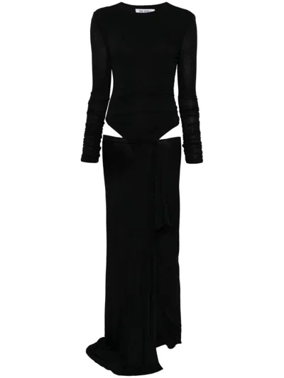 ATTICO CUT OUT-DETAIL MAXI DRESS