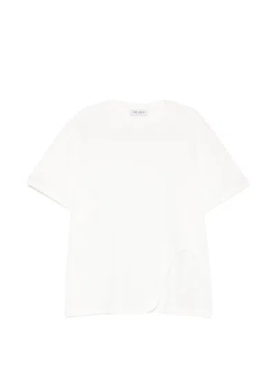 ATTICO CUT-OUT HEM T-SHIRT