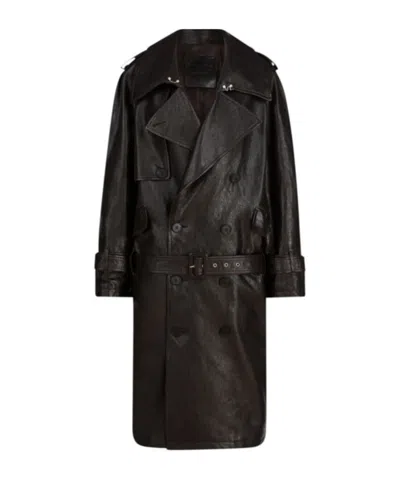 Attico Dark Brown Trench