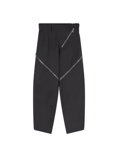 ATTICO DARK GRAY LONG PANTS