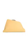 Attico Day Off Clutch Bag In Yellow