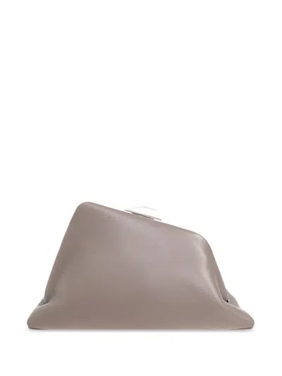 Attico Day Off Shoulder Bag In Grey