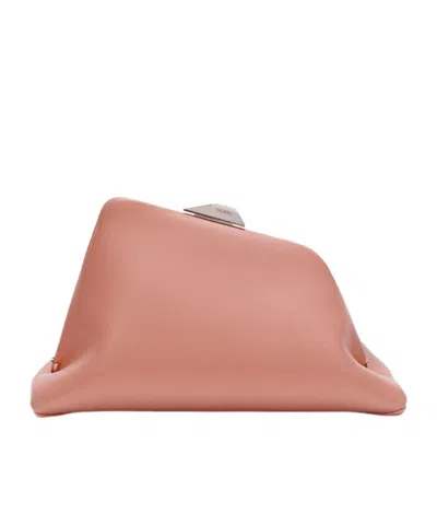 Attico Day Off Shoulder Bag In Pink