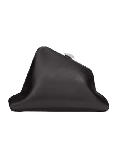 Attico ''day Off Small'' Black Clutch