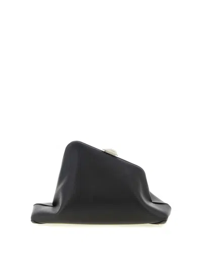 Attico Day Off Small Clutch In Black