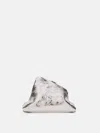 Attico ''day Off Small'' Silver Clutch In Silver