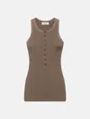 Attico T-shirt ''delice'' In Dark Brown