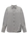 Attico Short Coat Vintage In Grey