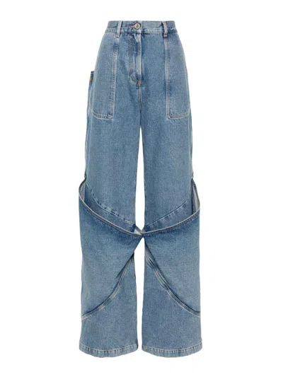 ATTICO JEANS BOOT-CUT - AZUL