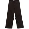 Shop Attico Denim Palazzo Pants