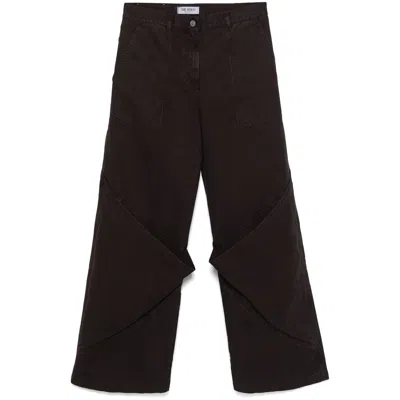 ATTICO DENIM PALAZZO PANTS