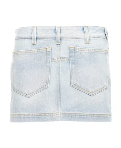ATTICO DENIM SKIRT