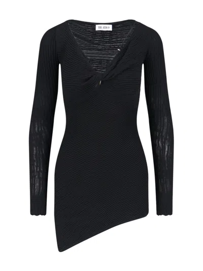 Attico Desai Mini Dress In Black