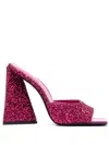 Attico Devon Sandals In Pink