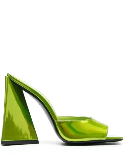 Attico Heels In Green