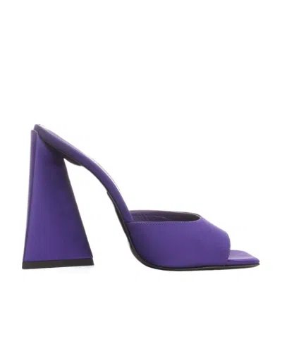 ATTICO THE ATTICO DEVON HEELED MULES