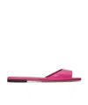 Attico Devon Flat Bottom Flip-flops In Pink