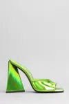 Attico Heels In Lime