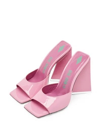 Pre-owned Attico Devon Sandals In Pink