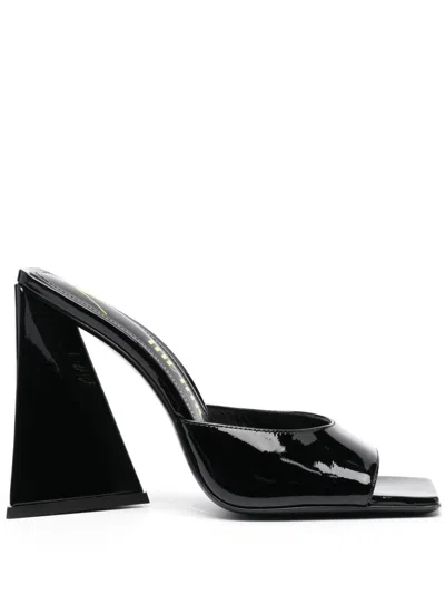 ATTICO DEVON SQUARE-TOE SANDALS