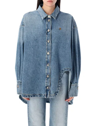 ATTICO DIANA DENIM SHIRT