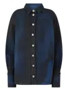 Attico Diana Jacket In Blue