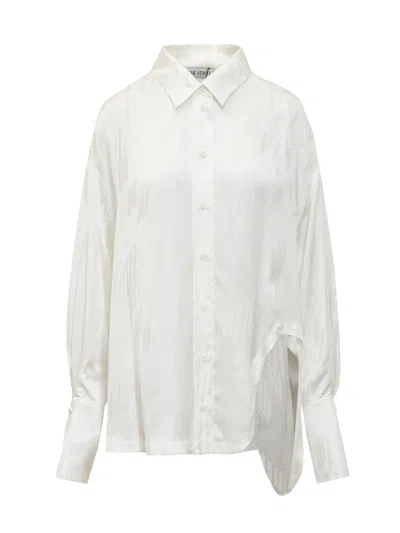 Attico Diana Shirt In White