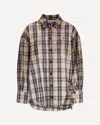 Attico Diana Shirt In Brown