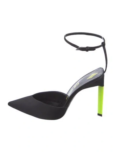 Pre-owned Attico D'orsay Pumps In Black