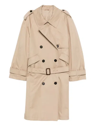 Attico Double-breasted Trench Coat