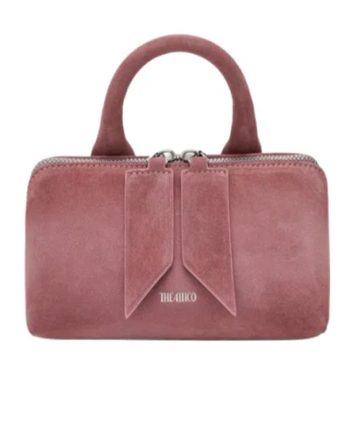 Attico Double Zipper Shoulder Bag In Pattern