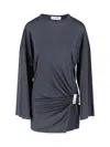 Attico The  Dress In Gray