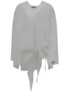 Attico Drapped-detailing Mini Dress