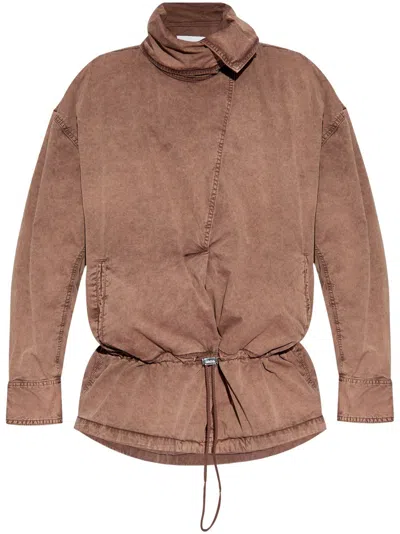 ATTICO DRAWSTRING BOMBER JACKET