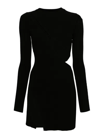 Attico Vestido Corto - Negro In Black