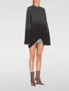Attico Dress The  Woman Color Black In Schwarz