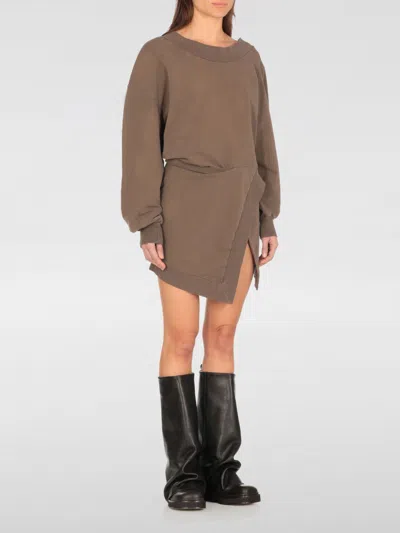 ATTICO DRESS THE ATTICO WOMAN COLOR BROWN,G48665032